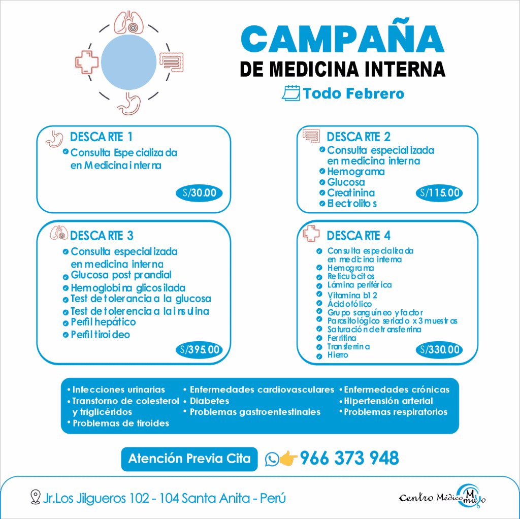 Campaña Medicina Interna Febrero 2026
