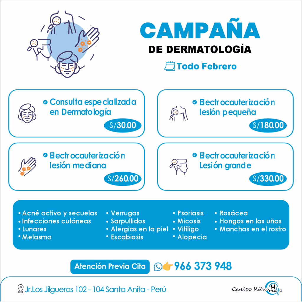 Campaña Dermatologica Febrero 2026